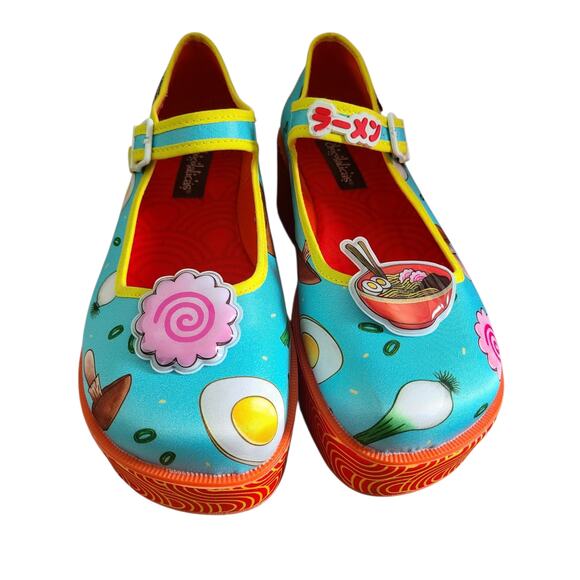 Hot Chocolate Design Chocolaticas Ramen Women's Mary Jane Platform US Size 8 - Picture 5 of 9